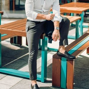 Mens Dress pants in grey